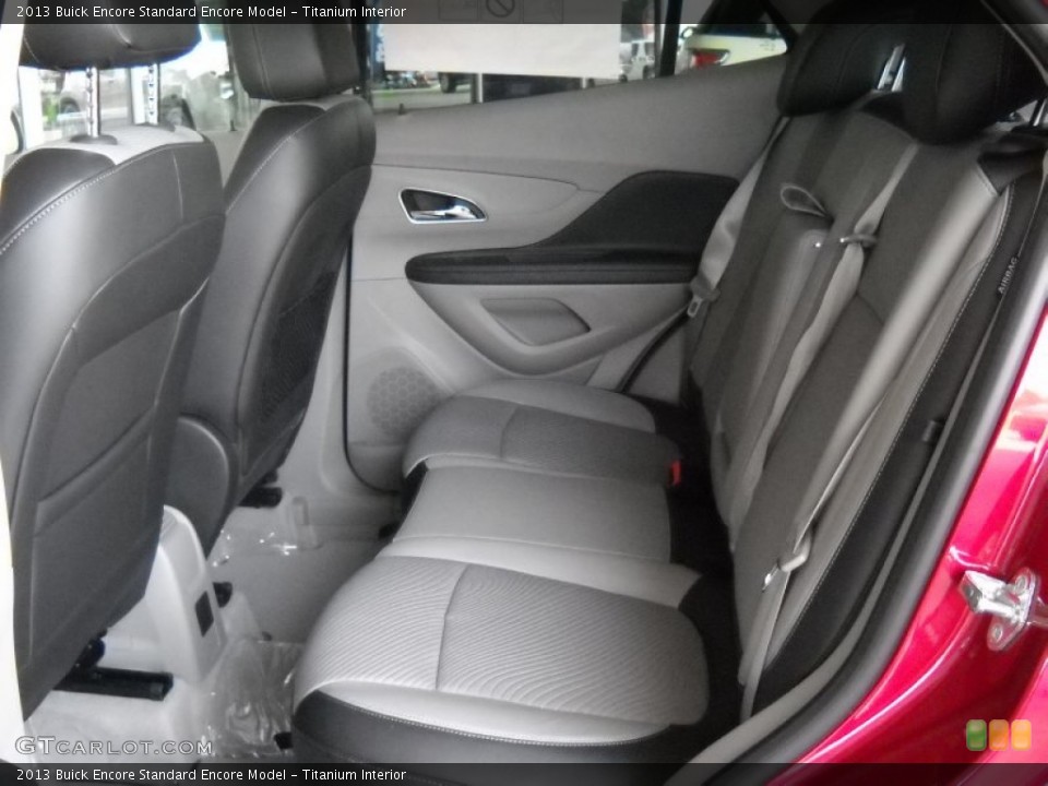 Titanium Interior Rear Seat for the 2013 Buick Encore  #84197955