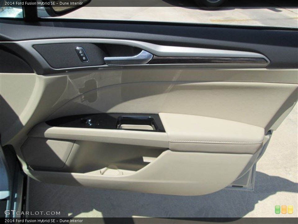 Dune Interior Door Panel for the 2014 Ford Fusion Hybrid SE #84203516
