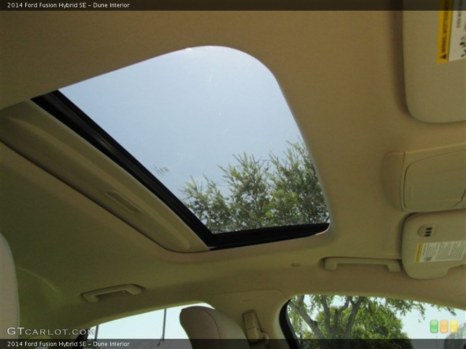 Dune Interior Sunroof for the 2014 Ford Fusion Hybrid SE #84203547