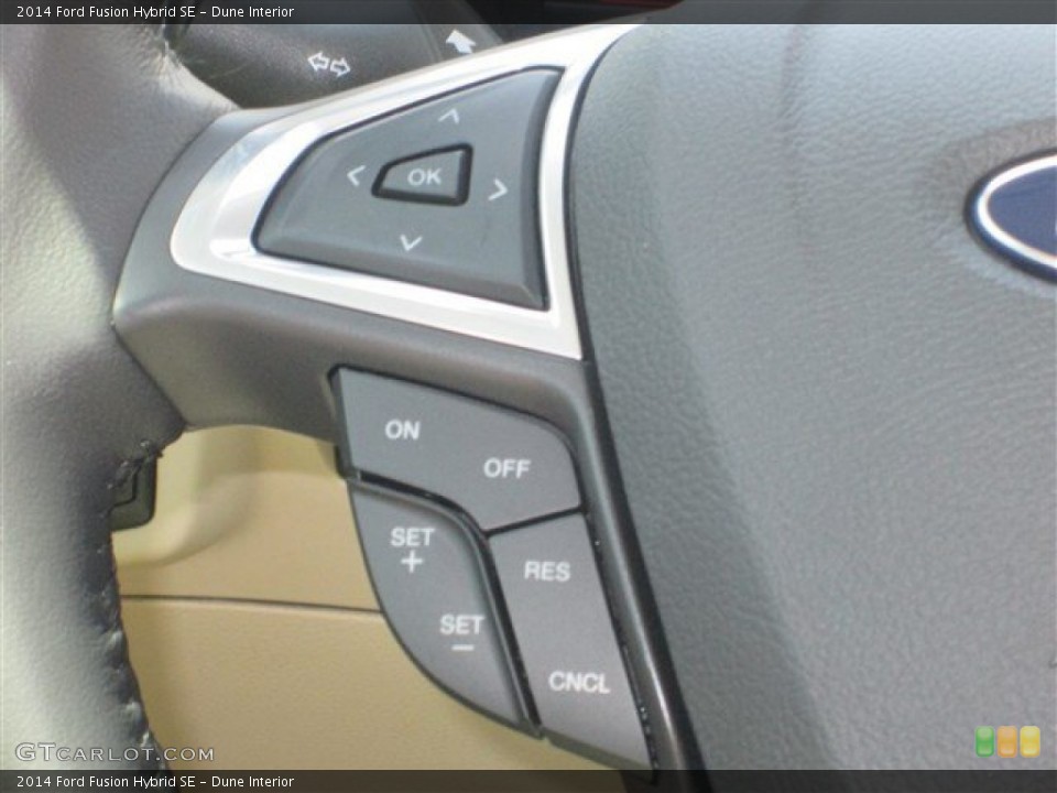 Dune Interior Controls for the 2014 Ford Fusion Hybrid SE #84203636