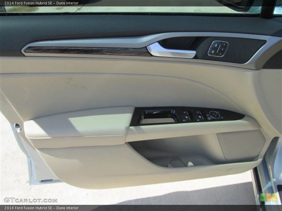 Dune Interior Door Panel for the 2014 Ford Fusion Hybrid SE #84203672