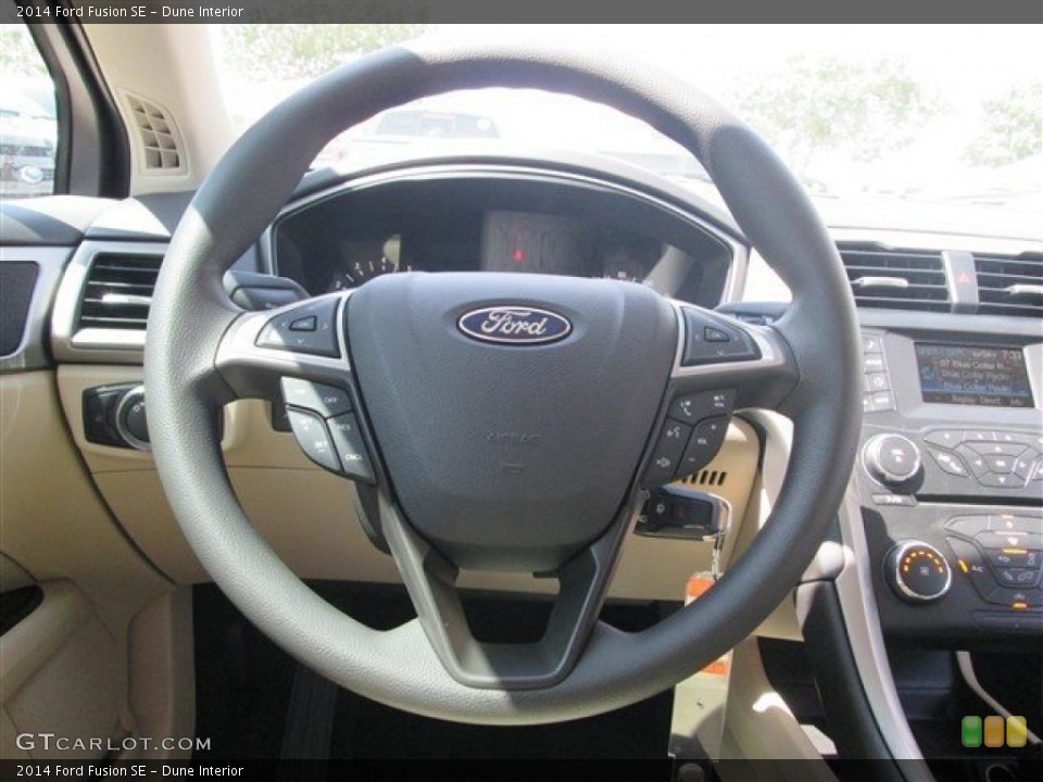 Dune Interior Steering Wheel for the 2014 Ford Fusion SE #84206756