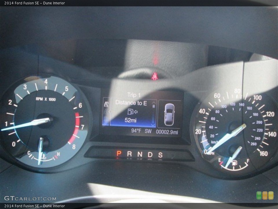 Dune Interior Gauges for the 2014 Ford Fusion SE #84206813