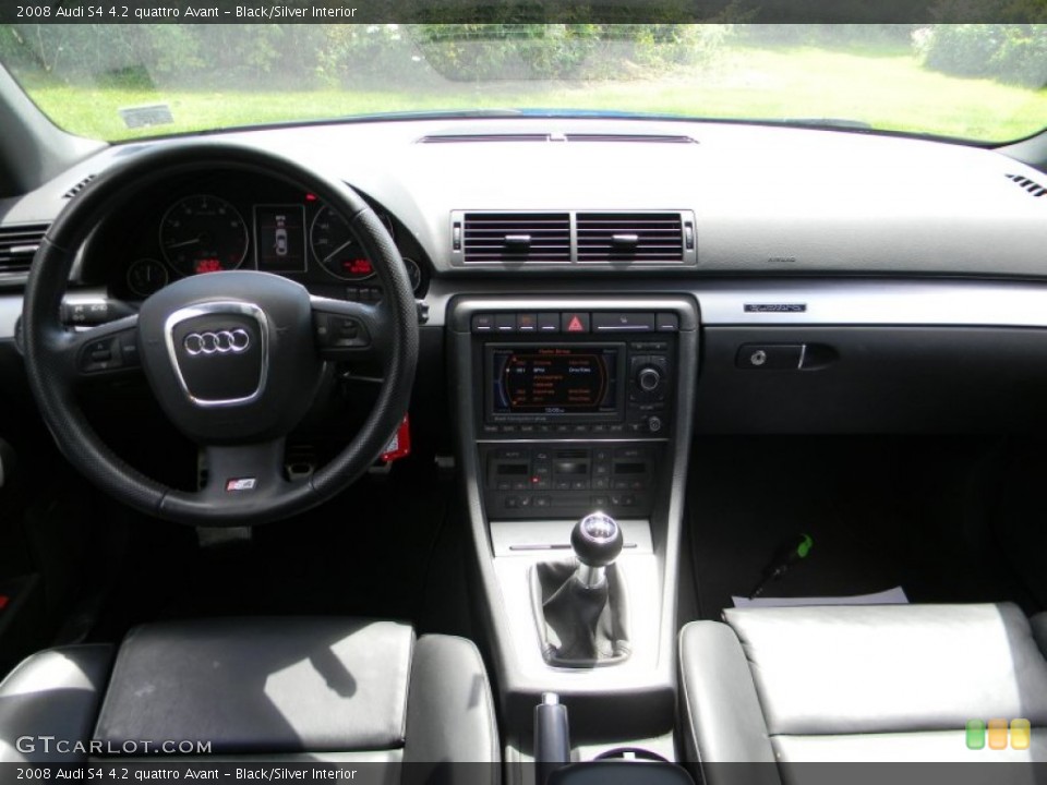 Black/Silver Interior Dashboard for the 2008 Audi S4 4.2 quattro Avant #84210002