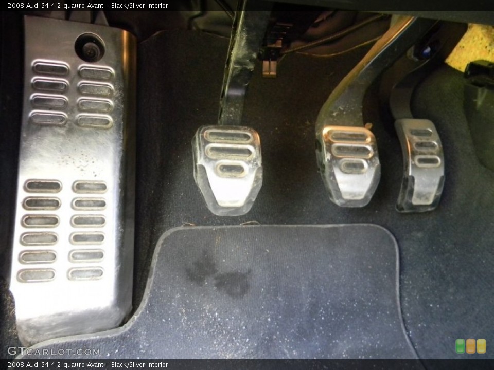 Black/Silver Interior Controls for the 2008 Audi S4 4.2 quattro Avant #84210035