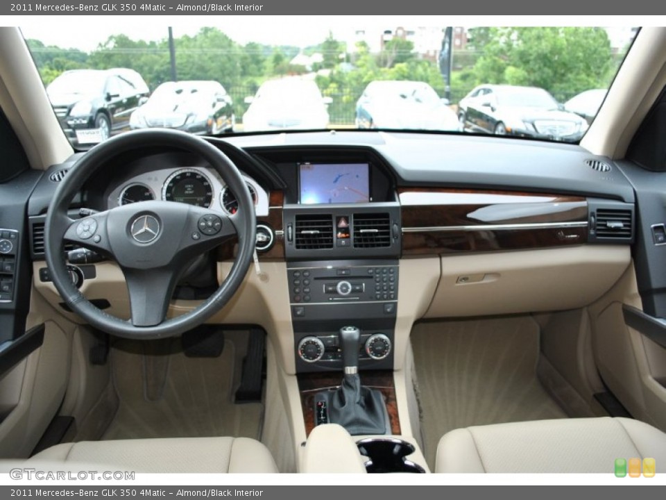 Almond/Black Interior Dashboard for the 2011 Mercedes-Benz GLK 350 4Matic #84210179