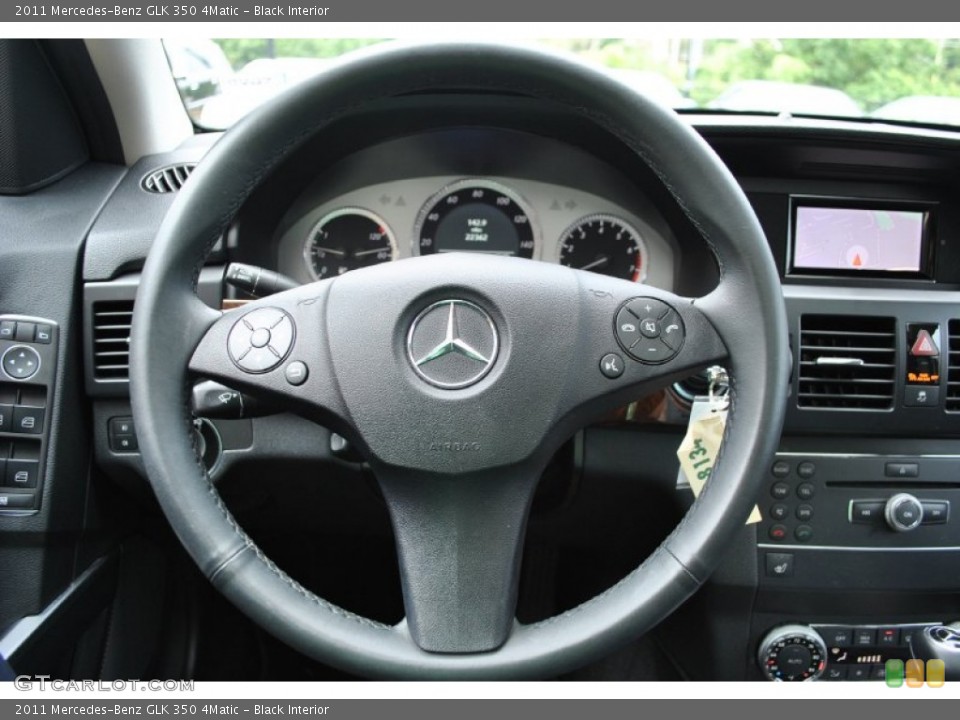 Black Interior Steering Wheel for the 2011 Mercedes-Benz GLK 350 4Matic #84210522