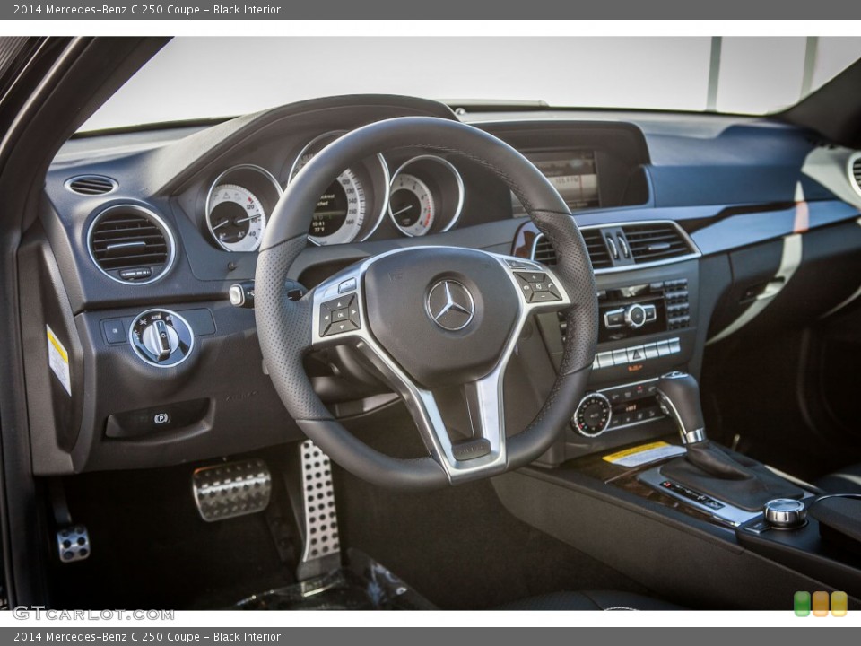 Black Interior Photo for the 2014 Mercedes-Benz C 250 Coupe #84215276