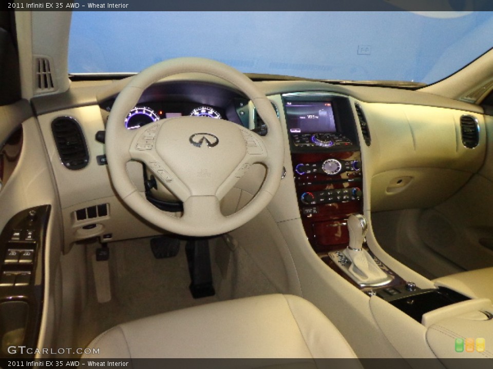 Wheat Interior Dashboard for the 2011 Infiniti EX 35 AWD #84215397