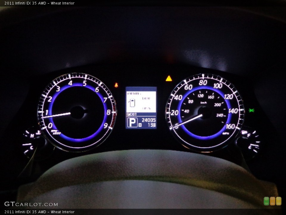 Wheat Interior Gauges for the 2011 Infiniti EX 35 AWD #84215414