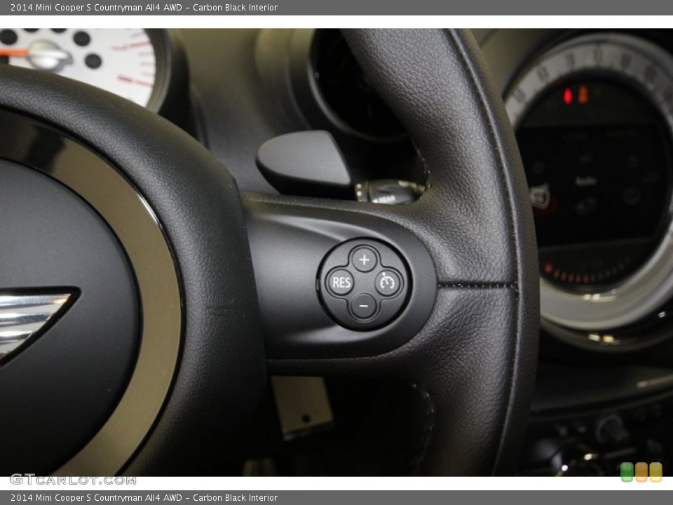 Carbon Black Interior Controls for the 2014 Mini Cooper S Countryman All4 AWD #84219878