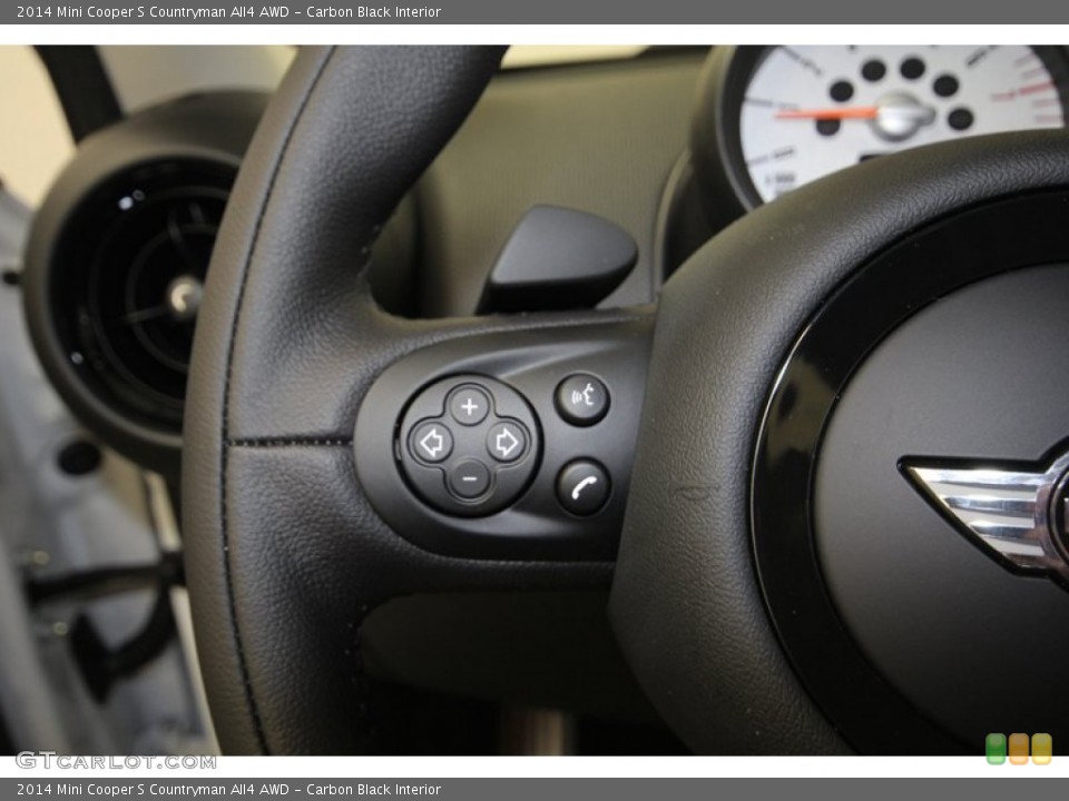 Carbon Black Interior Controls for the 2014 Mini Cooper S Countryman All4 AWD #84219897