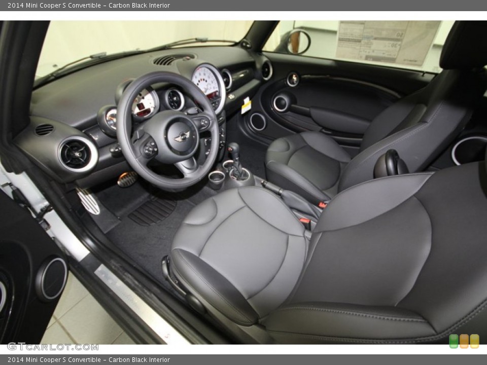 Carbon Black Interior Photo for the 2014 Mini Cooper S Convertible #84220199