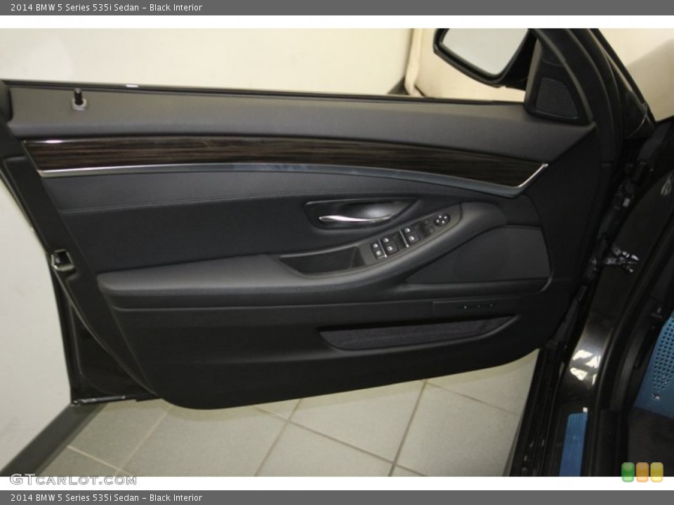 Black Interior Door Panel for the 2014 BMW 5 Series 535i Sedan #84222497