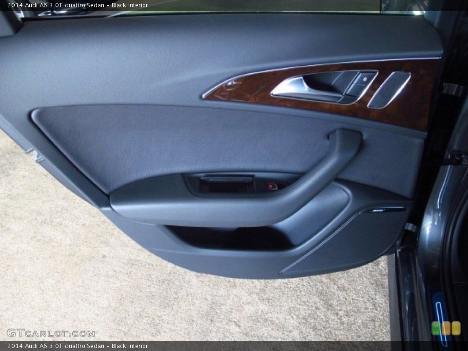 Black Interior Door Panel for the 2014 Audi A6 3.0T quattro Sedan #84223559