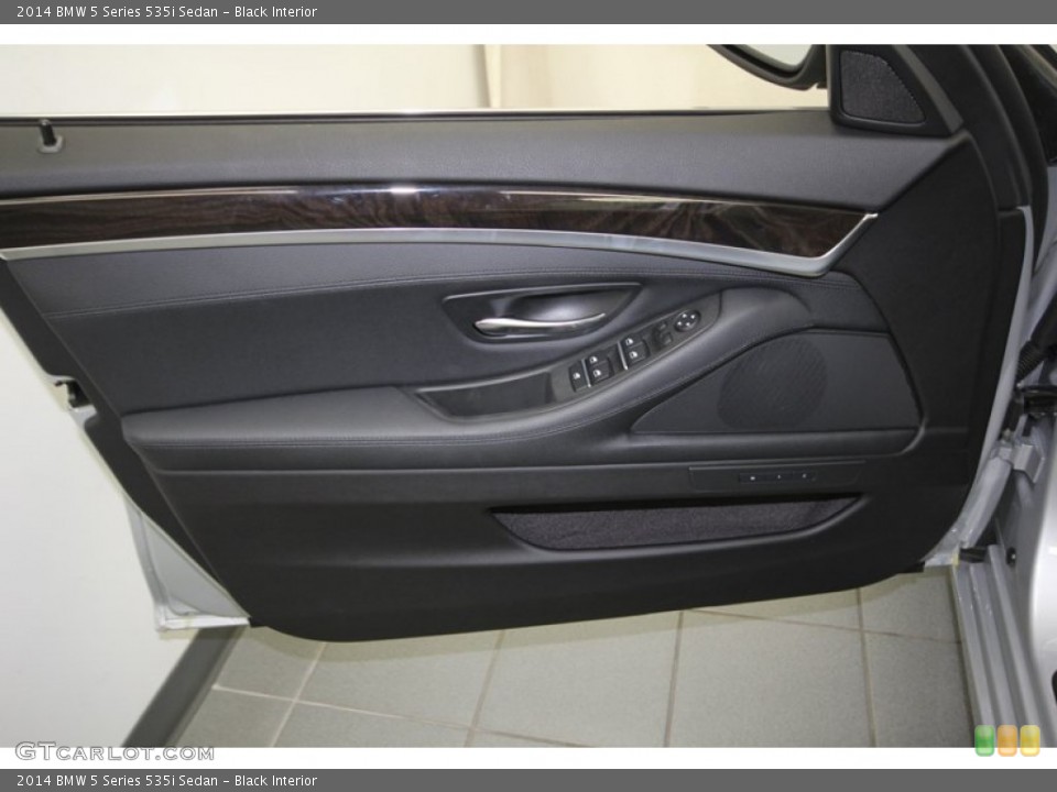 Black Interior Door Panel for the 2014 BMW 5 Series 535i Sedan #84224993