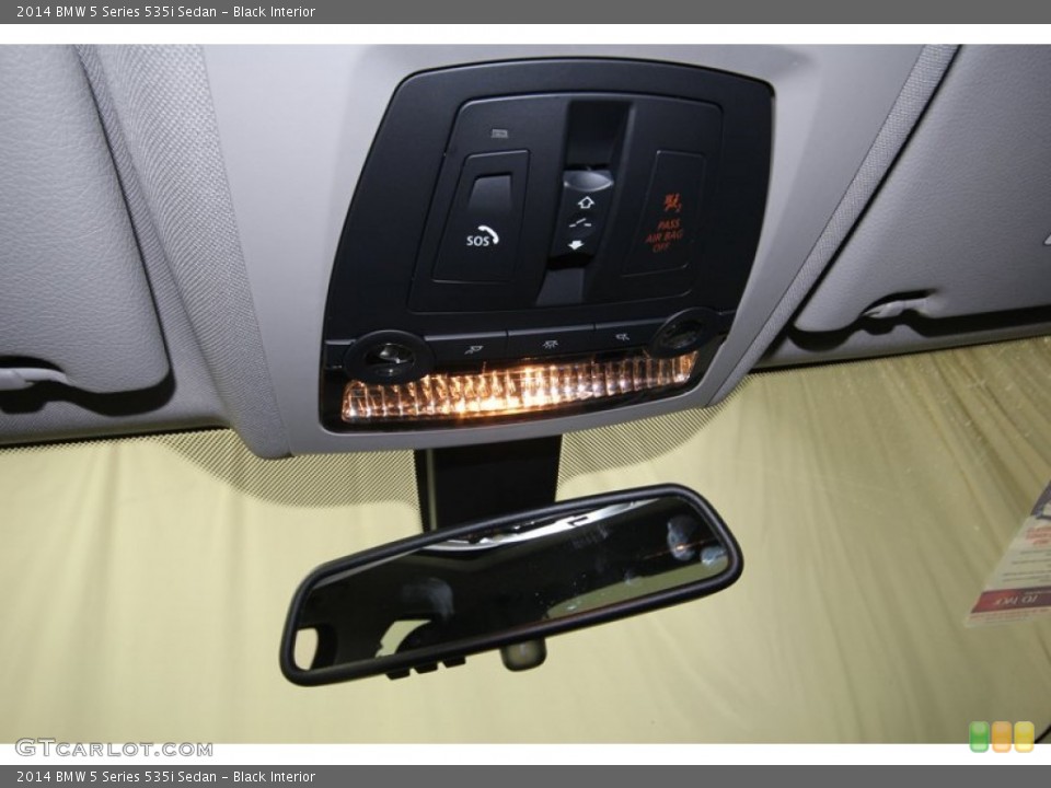 Black Interior Controls for the 2014 BMW 5 Series 535i Sedan #84225089