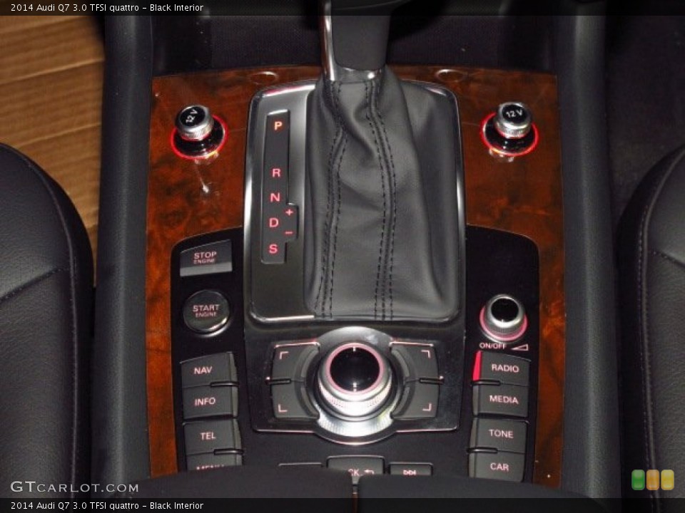 Black Interior Controls for the 2014 Audi Q7 3.0 TFSI quattro #84225290