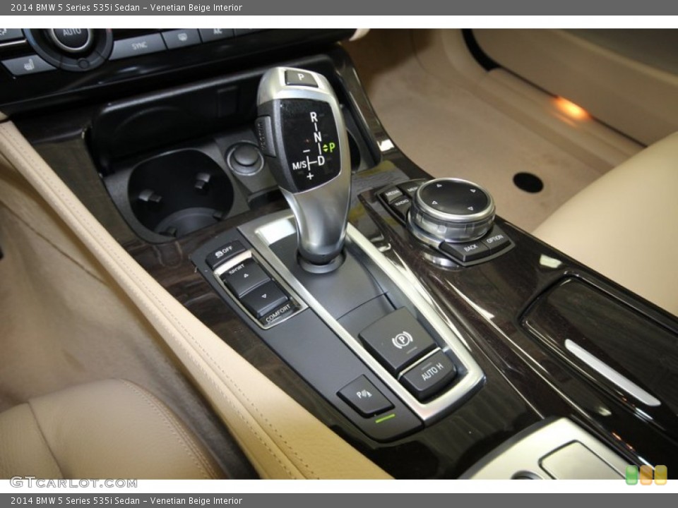 Venetian Beige Interior Transmission for the 2014 BMW 5 Series 535i Sedan #84226013