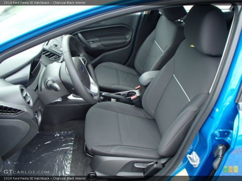 Charcoal Black Interior Front Seat for the 2014 Ford Fiesta SE Hatchback #84226631