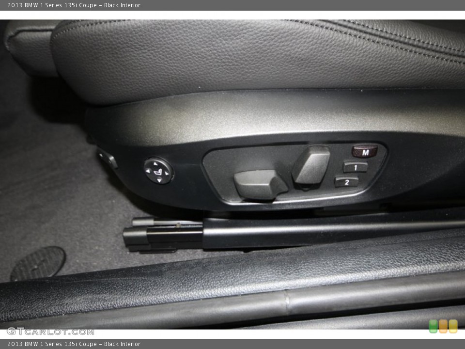 Black Interior Controls for the 2013 BMW 1 Series 135i Coupe #84227924
