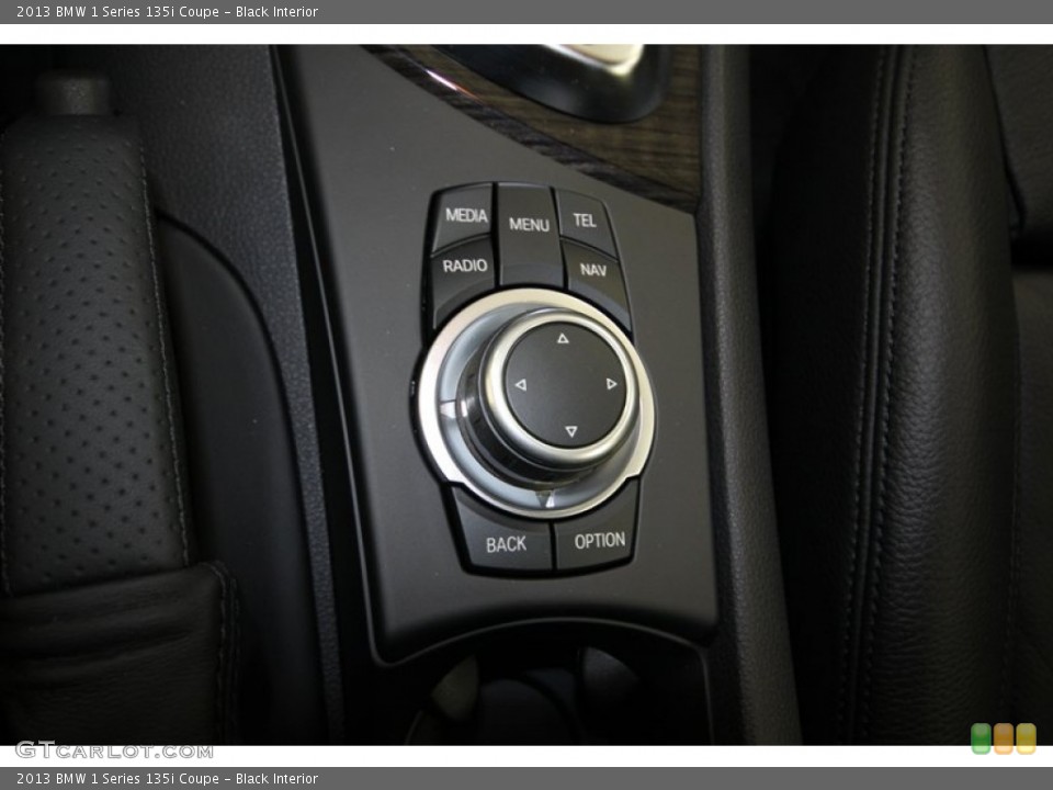 Black Interior Controls for the 2013 BMW 1 Series 135i Coupe #84228056