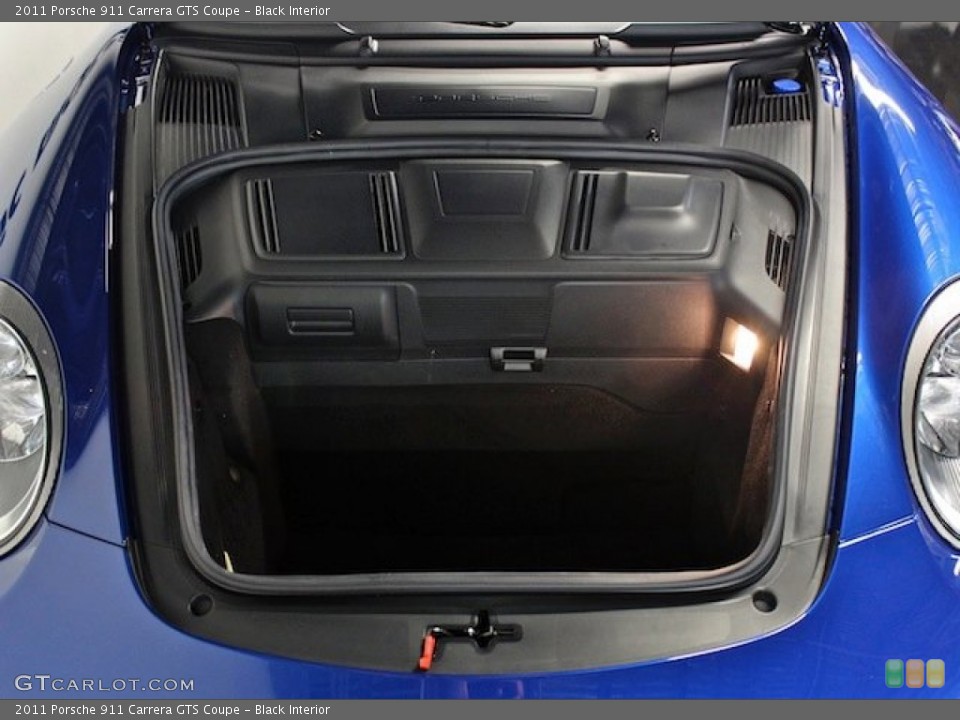 Black Interior Trunk for the 2011 Porsche 911 Carrera GTS Coupe #84232484