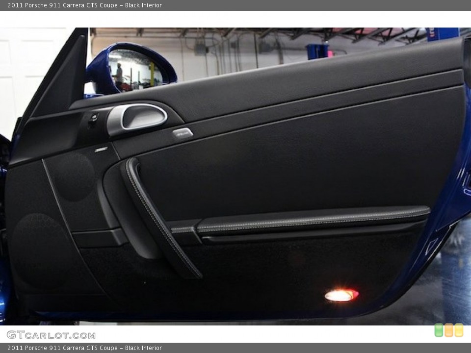 Black Interior Door Panel for the 2011 Porsche 911 Carrera GTS Coupe #84232631