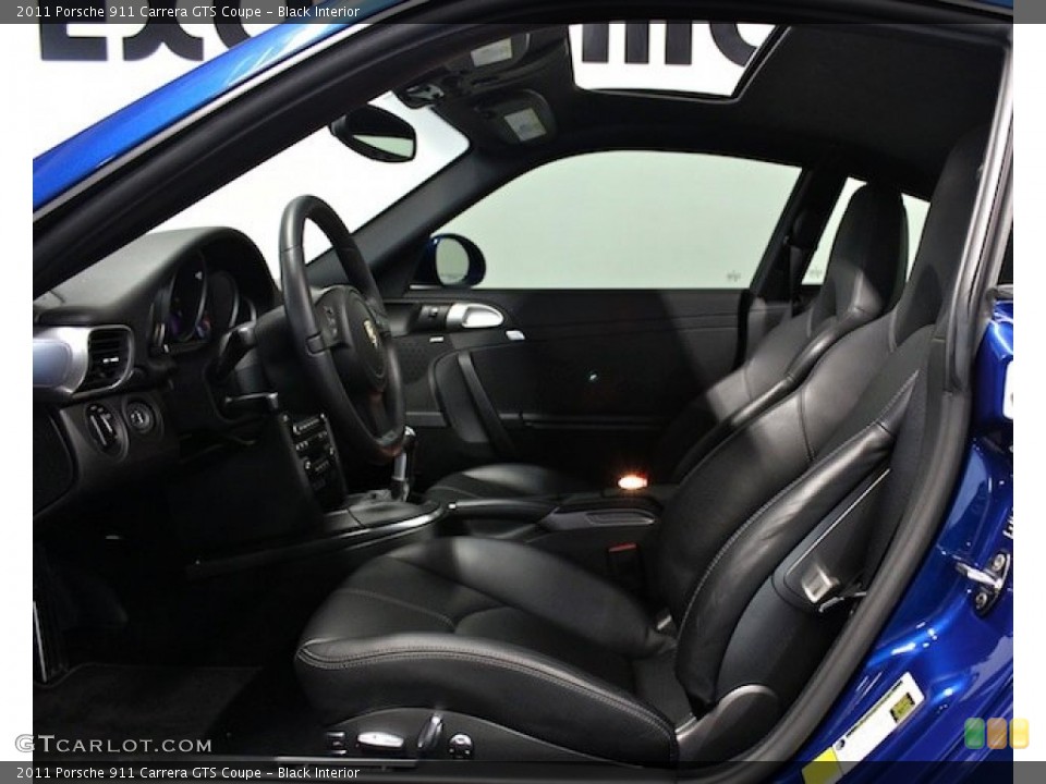 Black Interior Photo for the 2011 Porsche 911 Carrera GTS Coupe #84232694