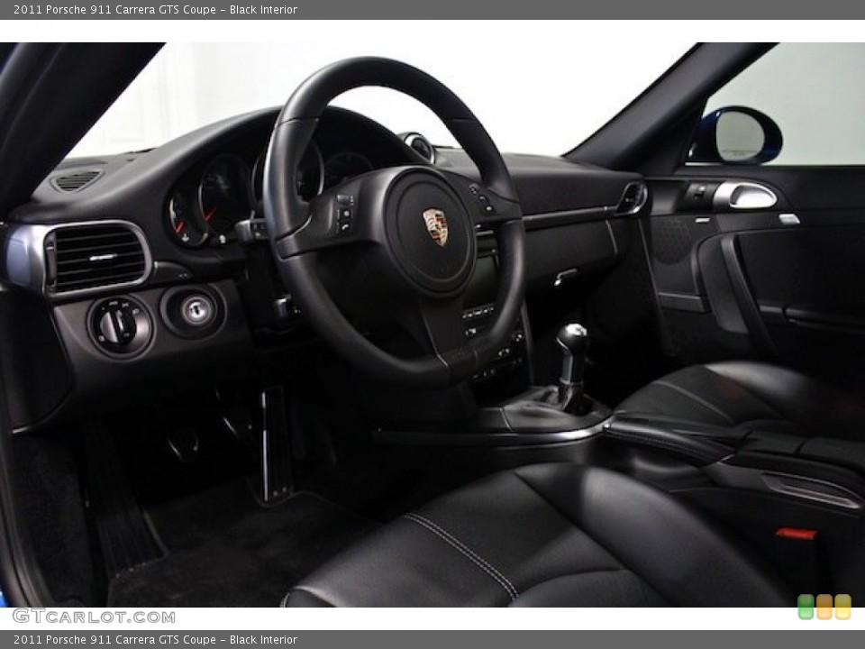 Black Interior Photo for the 2011 Porsche 911 Carrera GTS Coupe #84232856