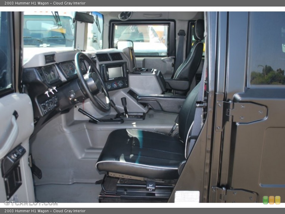 Cloud Gray Interior Photo for the 2003 Hummer H1 Wagon #84236081