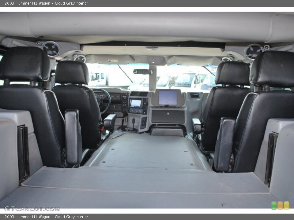 Cloud Gray Interior Trunk for the 2003 Hummer H1 Wagon #84236396