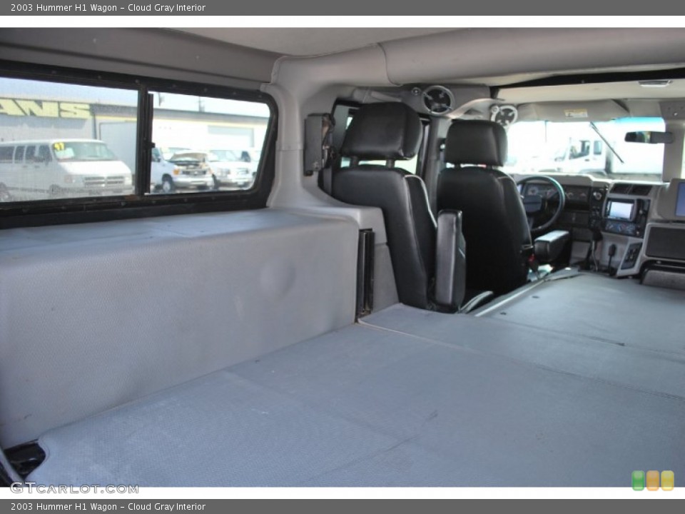 Cloud Gray Interior Trunk for the 2003 Hummer H1 Wagon #84236417