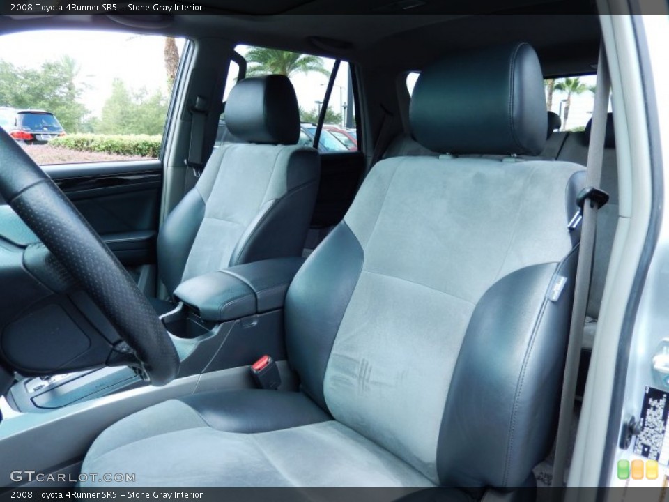 Stone Gray Interior Front Seat for the 2008 Toyota 4Runner SR5 #84240315