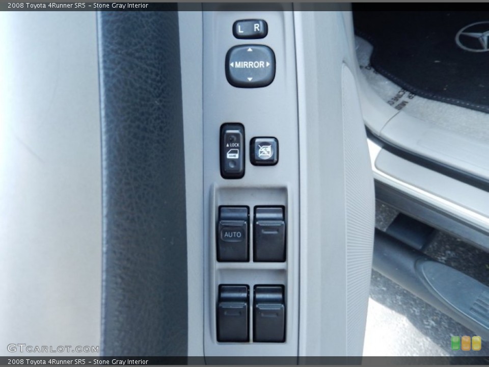 Stone Gray Interior Controls for the 2008 Toyota 4Runner SR5 #84240335