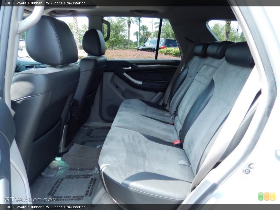 Stone Gray Interior Rear Seat for the 2008 Toyota 4Runner SR5 #84240359