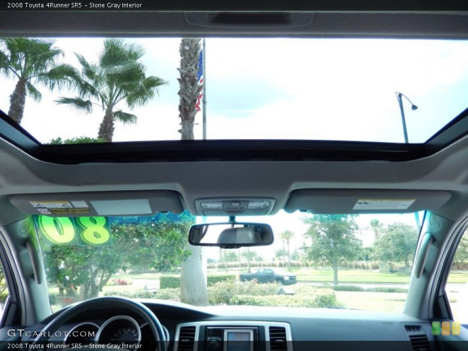 Stone Gray Interior Sunroof for the 2008 Toyota 4Runner SR5 #84240449