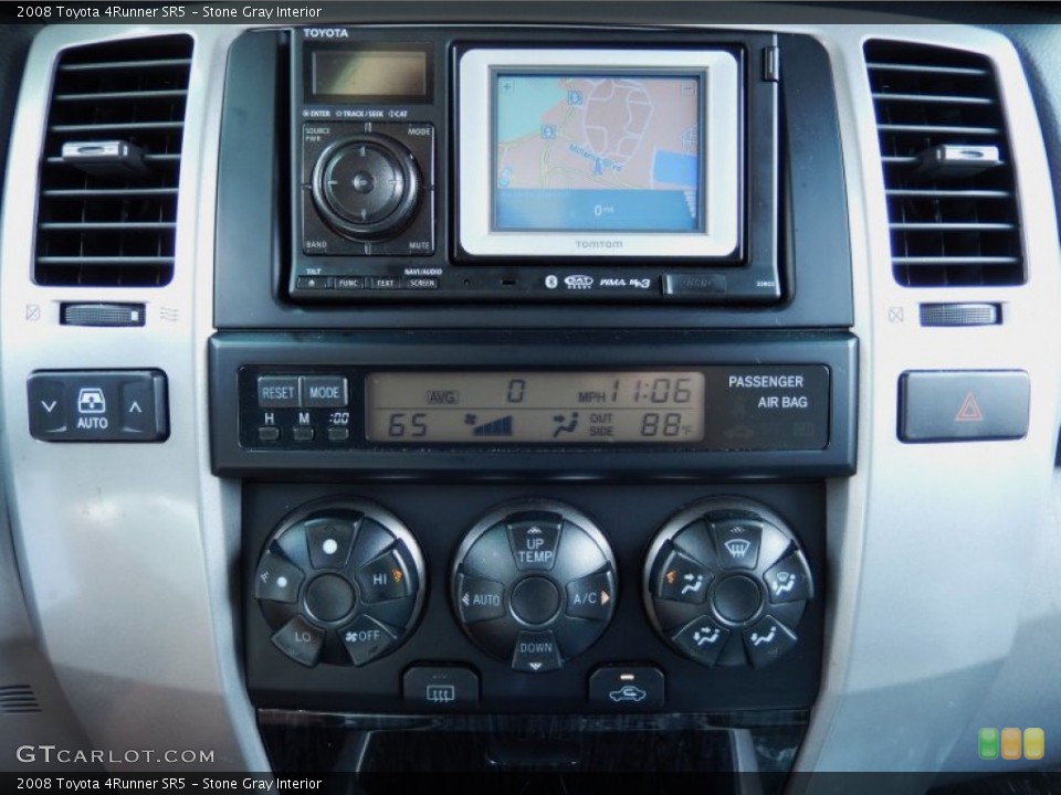 Stone Gray Interior Controls for the 2008 Toyota 4Runner SR5 #84240539