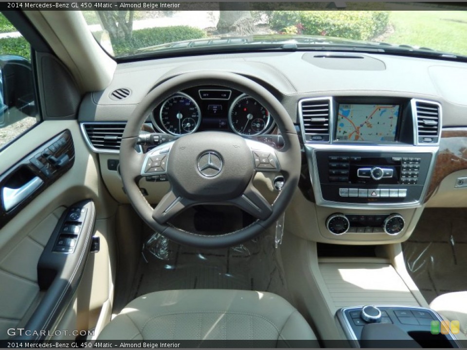 Almond Beige Interior Dashboard for the 2014 Mercedes-Benz GL 450 4Matic #84241010