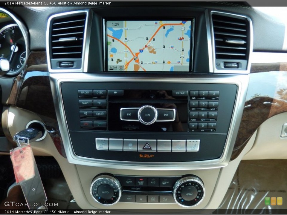 Almond Beige Interior Controls for the 2014 Mercedes-Benz GL 450 4Matic #84241079