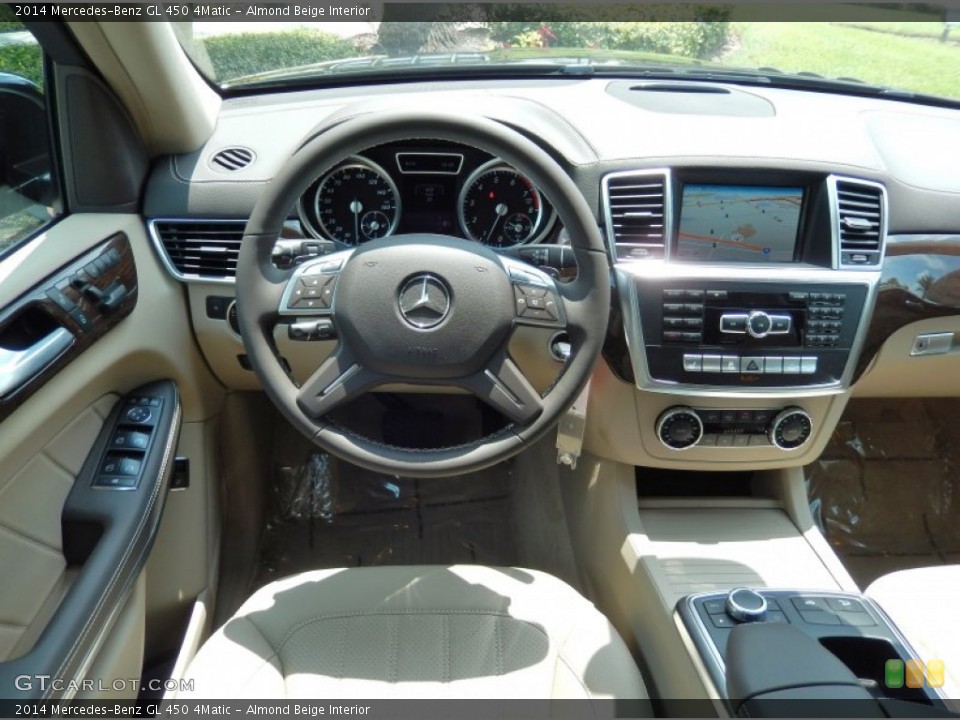 Almond Beige Interior Dashboard for the 2014 Mercedes-Benz GL 450 4Matic #84241445