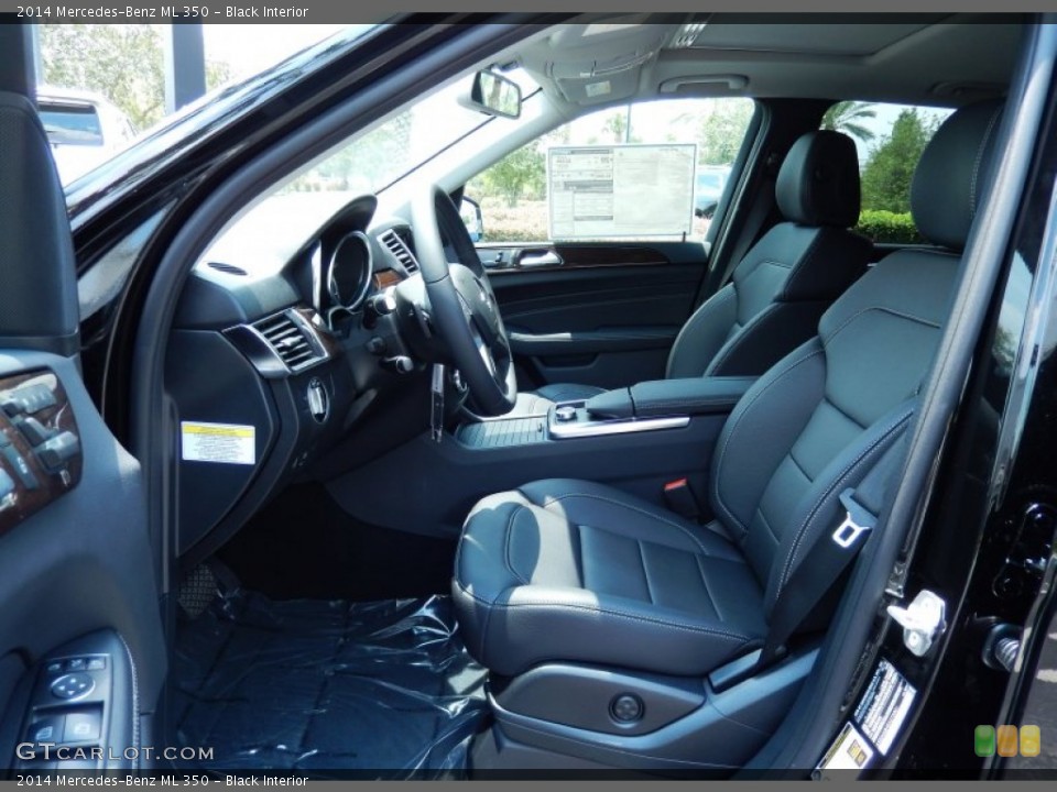 Black Interior Photo for the 2014 Mercedes-Benz ML 350 #84241673