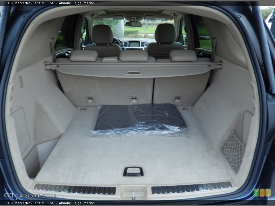 Almond Beige Interior Trunk for the 2014 Mercedes-Benz ML 350 #84242582