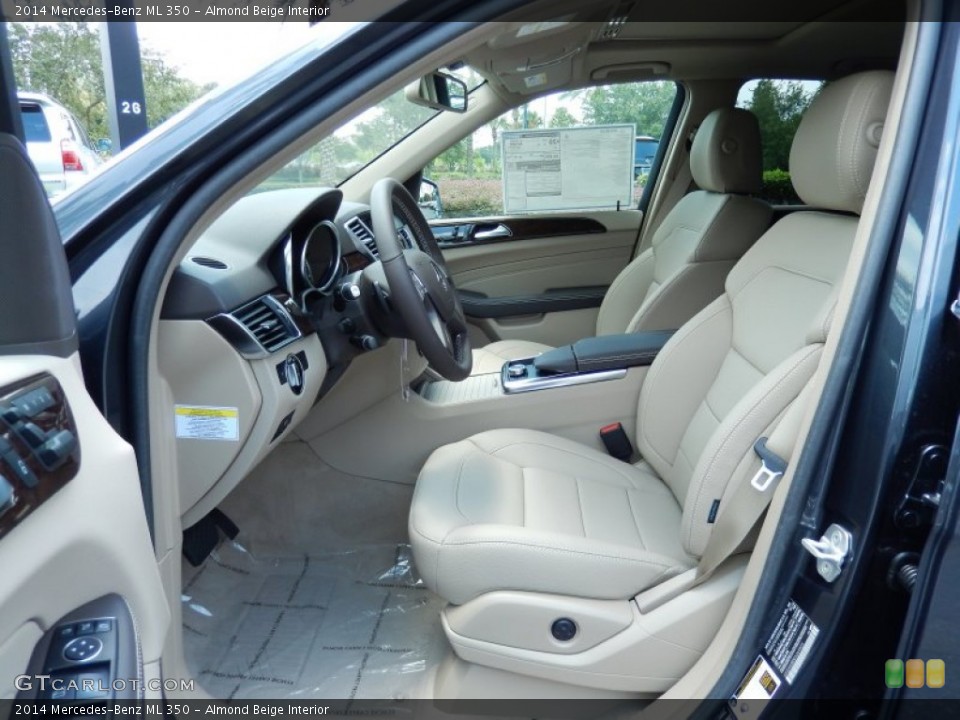 Almond Beige Interior Photo for the 2014 Mercedes-Benz ML 350 #84242606