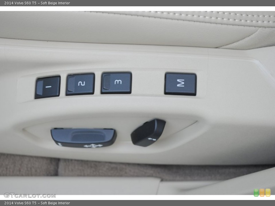 Soft Beige Interior Controls for the 2014 Volvo S60 T5 #84246776