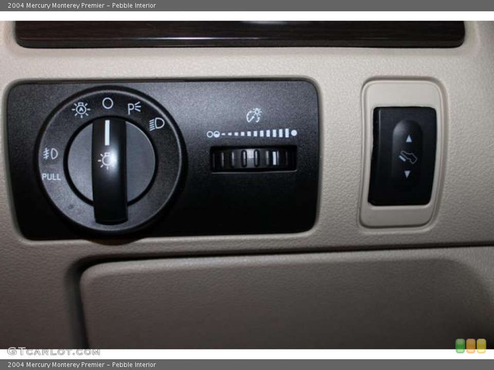 Pebble Interior Controls for the 2004 Mercury Monterey Premier #84246833