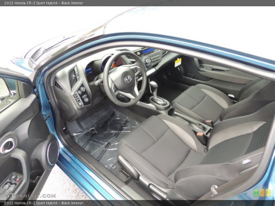 Black Interior Photo for the 2013 Honda CR-Z Sport Hybrid #84247433