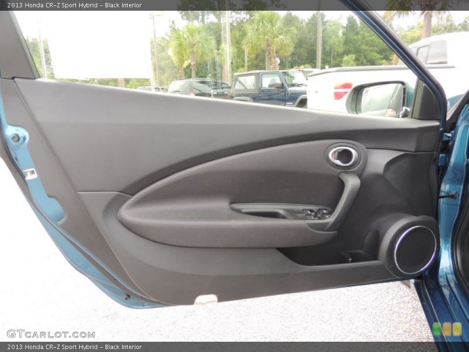 Black Interior Door Panel for the 2013 Honda CR-Z Sport Hybrid #84247475