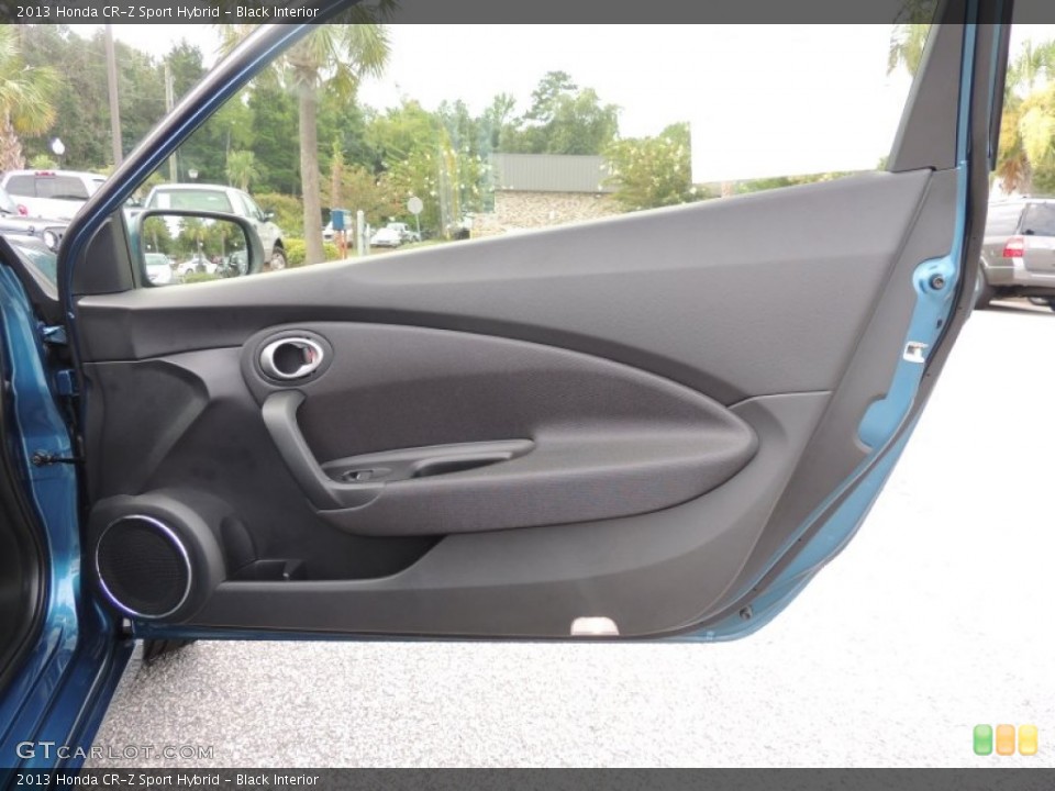 Black Interior Door Panel for the 2013 Honda CR-Z Sport Hybrid #84247556