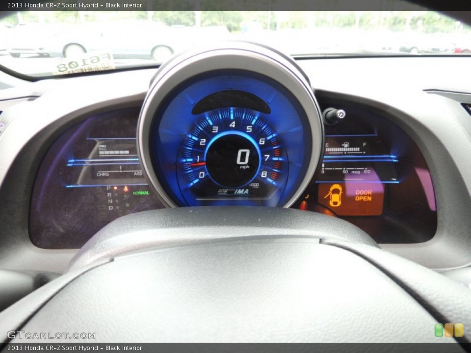 Black Interior Gauges for the 2013 Honda CR-Z Sport Hybrid #84247796